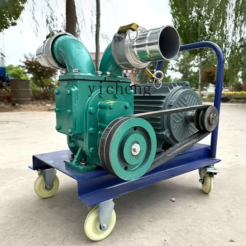 JX-1 Strong Suction Manure Sewage Pump Pig Manure Mud Sewage Pump Non-clogging Manure Pumping Machine