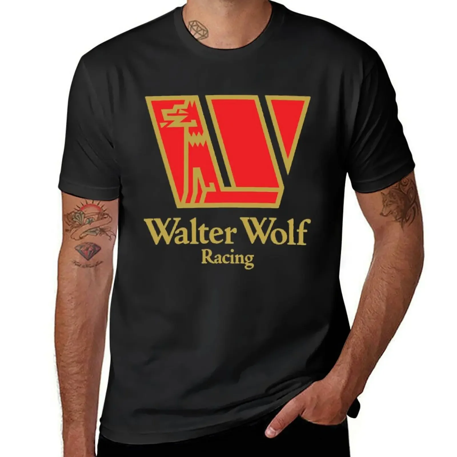 

Walter Wolf For Fans T-Shirt baggy shirts anime cute tops quick-drying T-shirts for men cotton