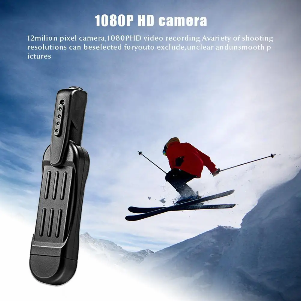 قلم كاميرا HD 1080P مشبك على كاميرا مسجل فيديو كاميرا محمولة يمكن ارتداؤها على الجسم كاميرا مسجل فيديو يمكن ارتداؤها