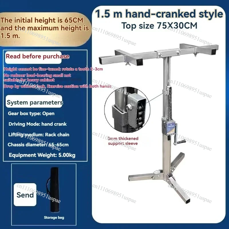 Supporting Artifact Bathroom Cabinet Small Lift Household Installation Bracket Foldable Portable Hanging Cabinet Installation