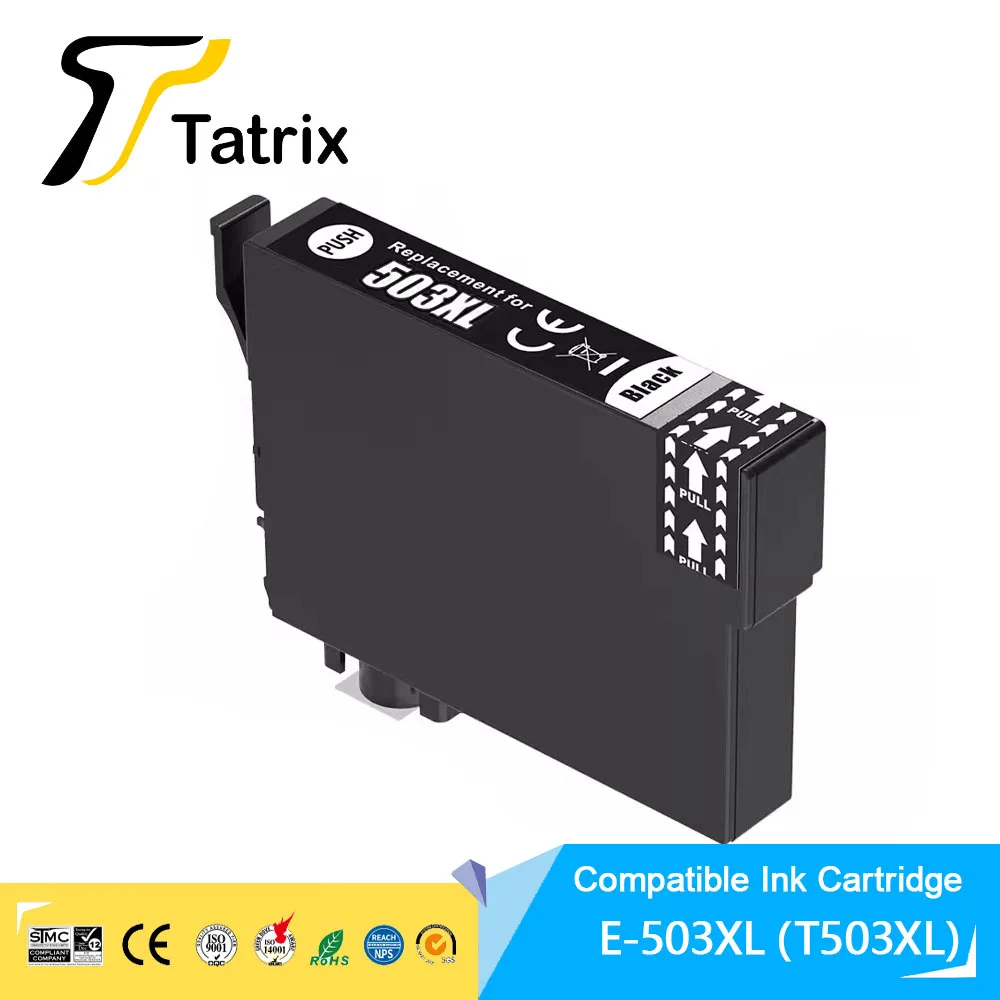 Tatrix 503XL 503 XL T503 T503XL Цветной совместимый струйный картридж премиум-класса для Epson XP-5200/XP-5205, WF-2960DWF/WF-2965DWF