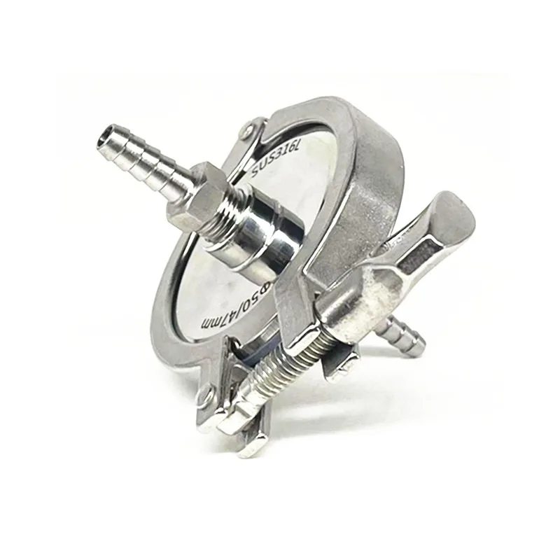 Laboratory Stainless Steel Filter 47mm 50mm Replaceable Filter Membrane Pagoda Head Hose Vacuum Extraction