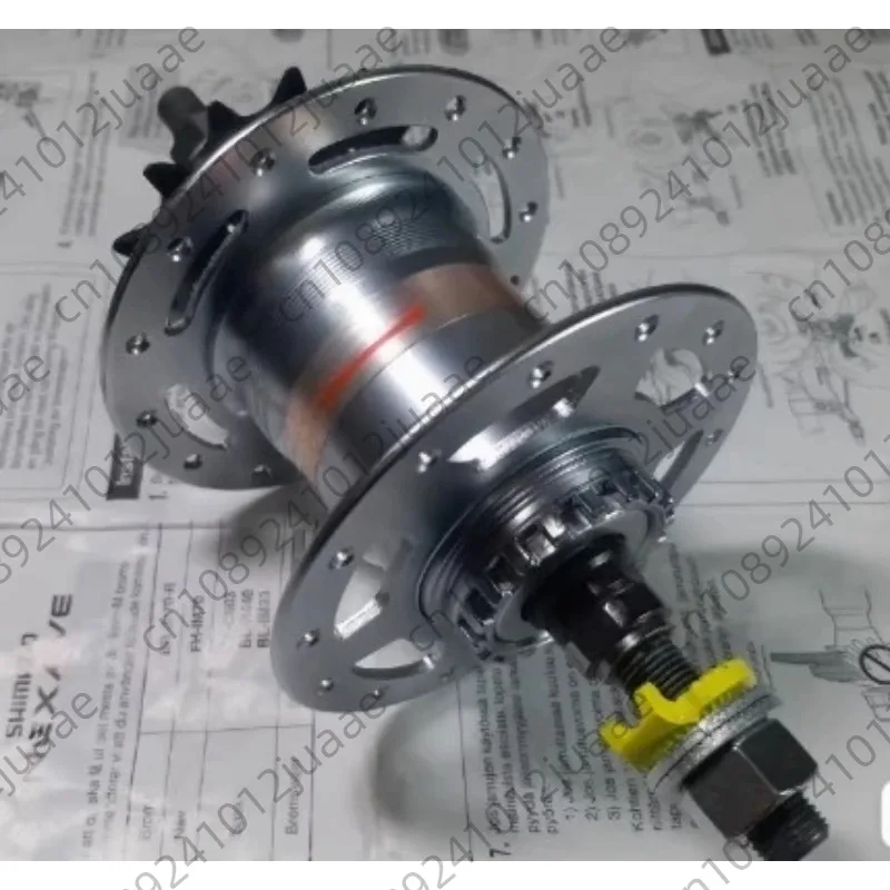 For Shimano 3R40 Inner Three-speed Flower Drum, Japanese Bicycle Inner Variable Speed Rear Shaft 28-hole HandleCover Flower Drum