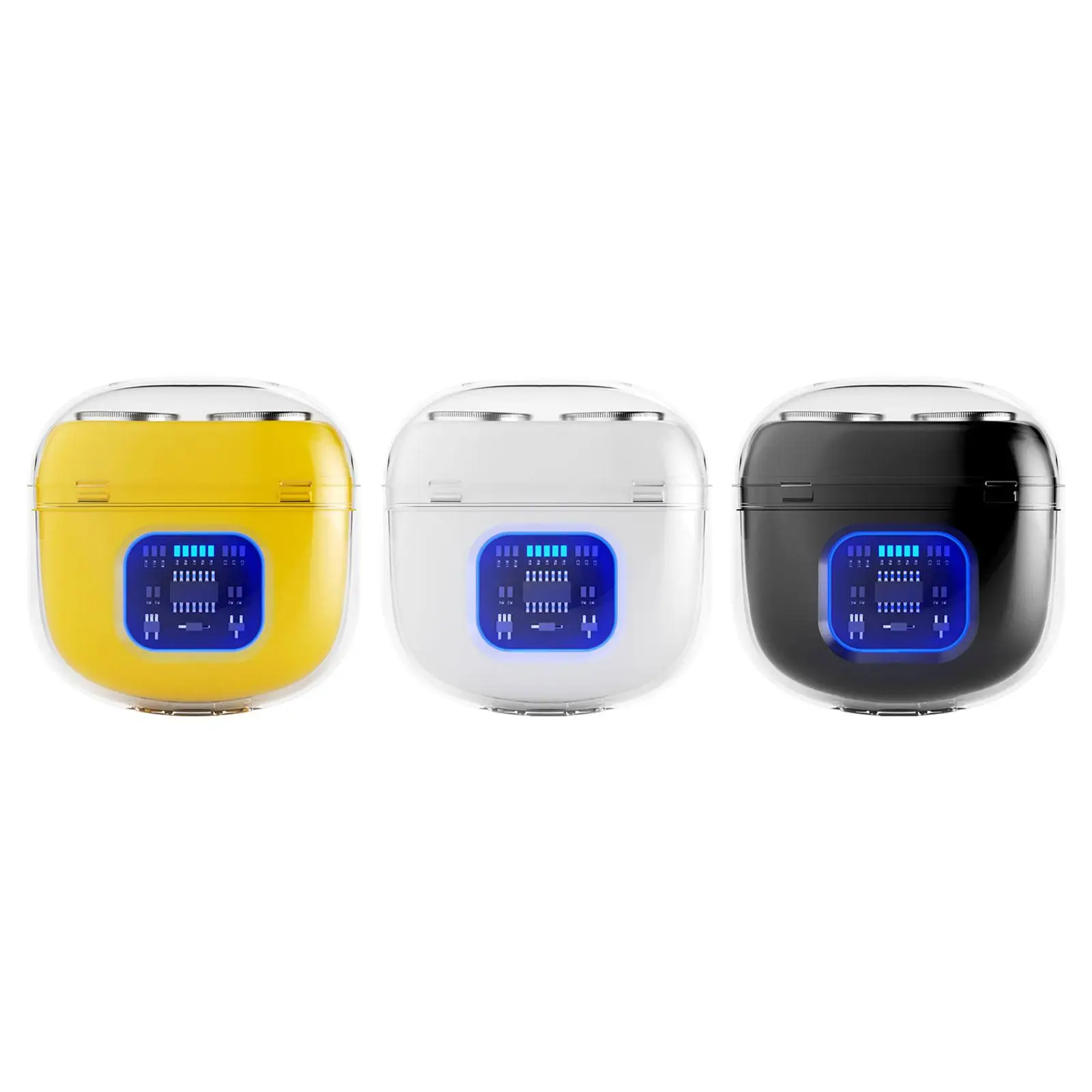 Mini barbeador elétrico portátil para homens, remoção de pelos faciais para Brother Home