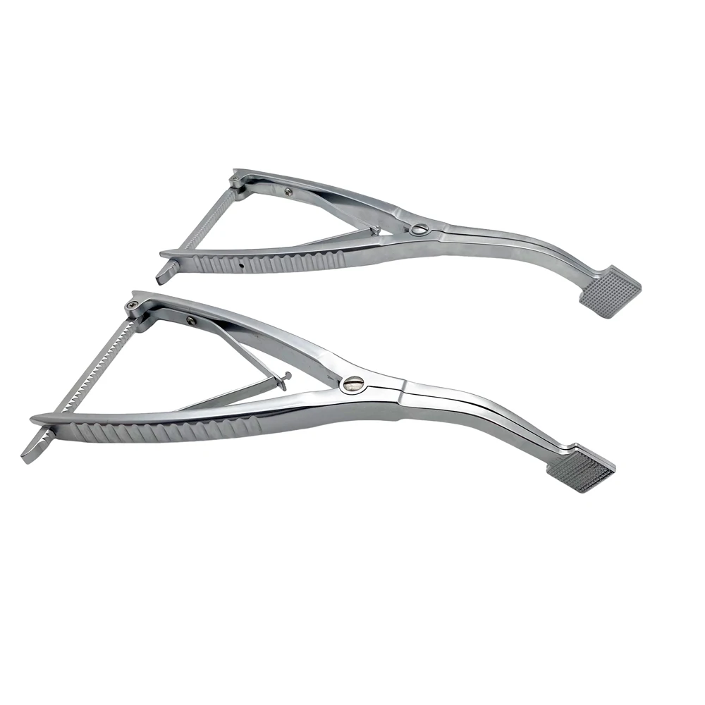 

Knee Joint Pliers Knee Distractor Forceps Stainless Steel 200mm/240mm pet Veterinary Surgical Instrument 1PC