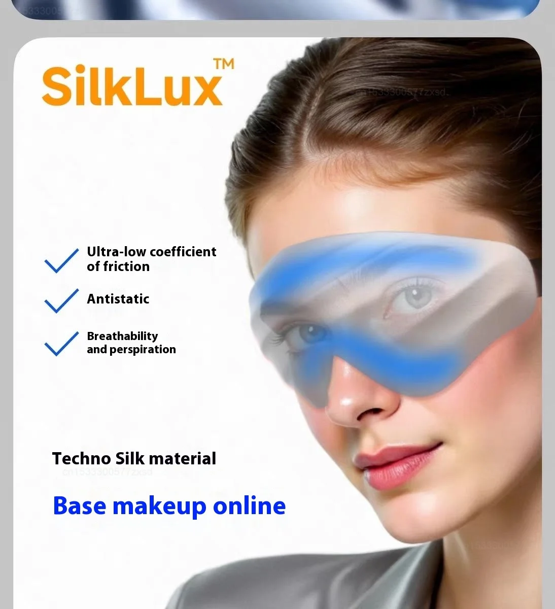Dreamlight 4Spro Airbag Augenmaske Seiden-Textur Verdunkelung Schlafmaske für Erwachsene Augenermüdung Tragbare Schlafbrille Augenmaske – Detail 9