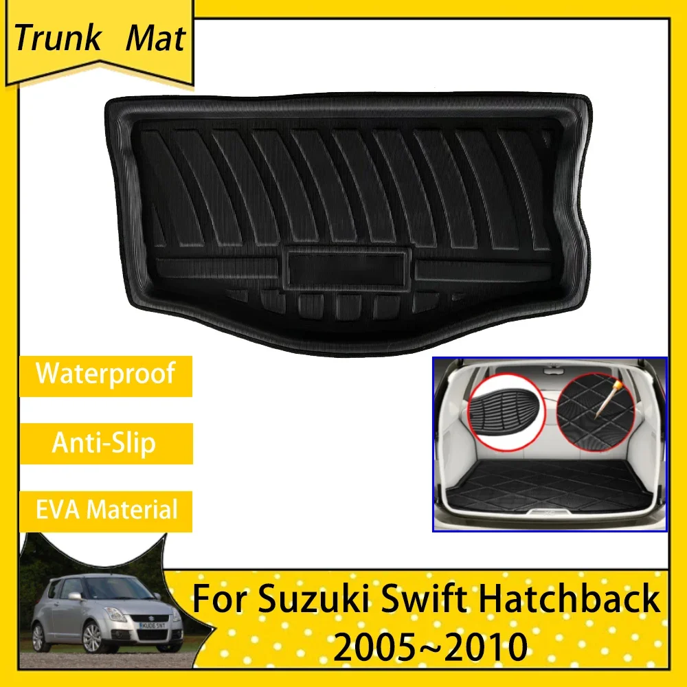 

Car Trunk Mats for Suzuki Swift RS Hatchback 2005 2006 2007 2008 2009 2010 Accsesories Waterproof Luggage Cargo Tray Boot Carpet