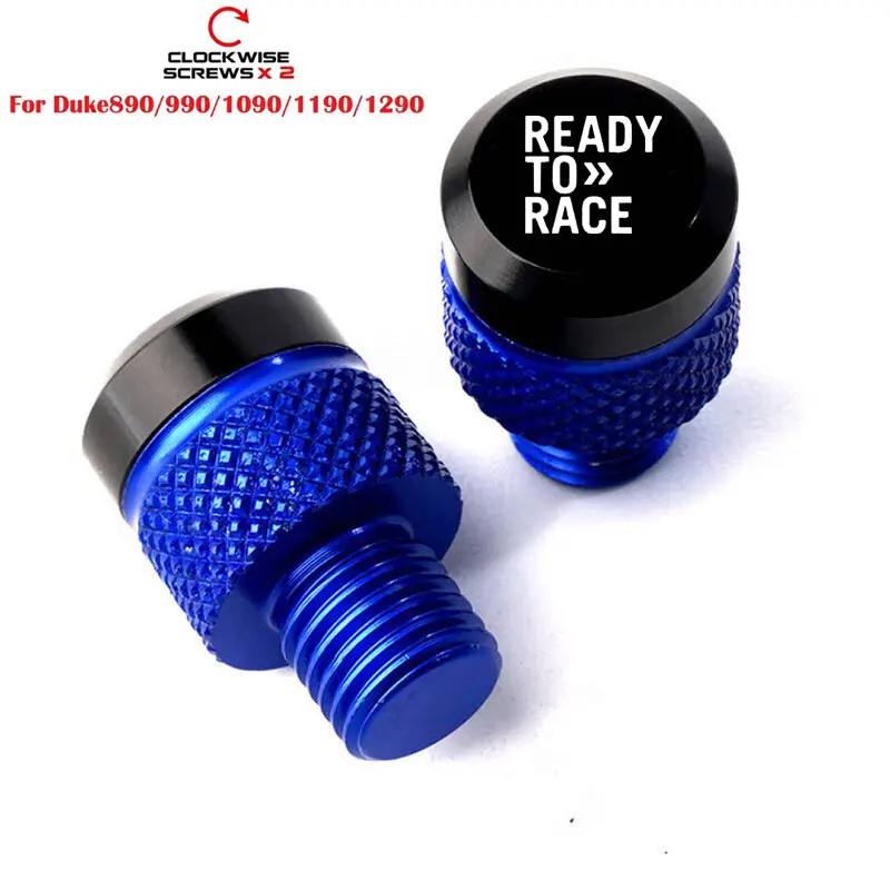 Para KTM Ready to Race Adv Duke 125 200 250 390 690 790 890 990 1190 Rc 1290 tapones para orificios de espejo trasero de motocicleta cubierta de tornillo