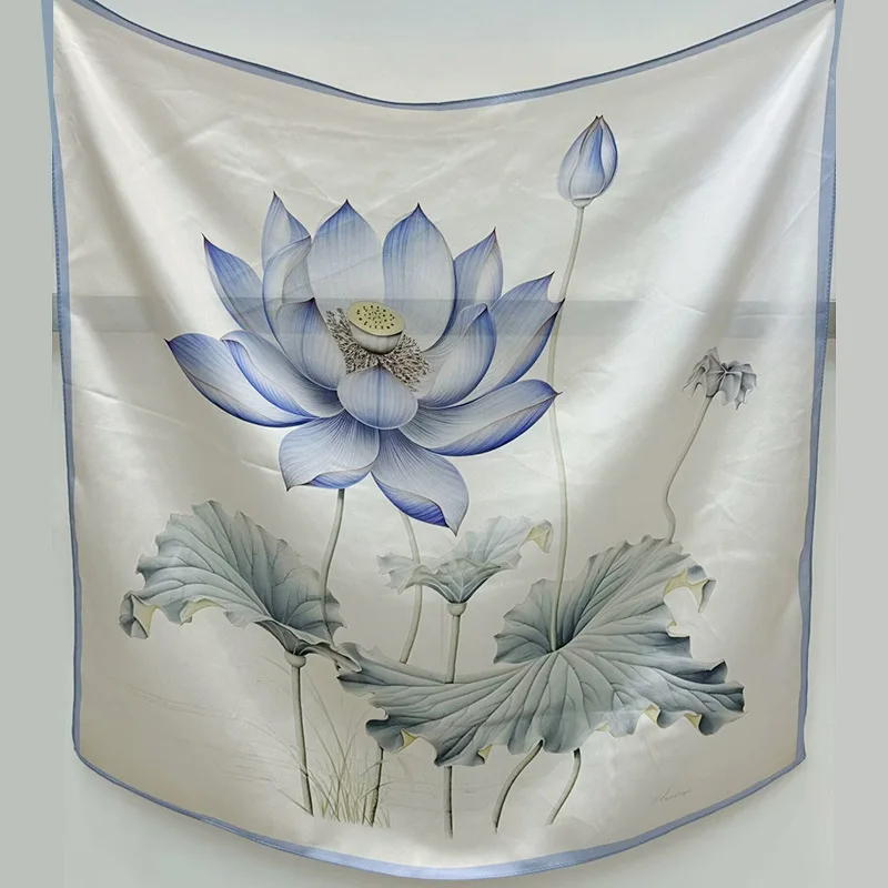 

Four Seasons Available 70 Square Scarf Chiffon Fashion 100% Female Arm Bag Small Towel