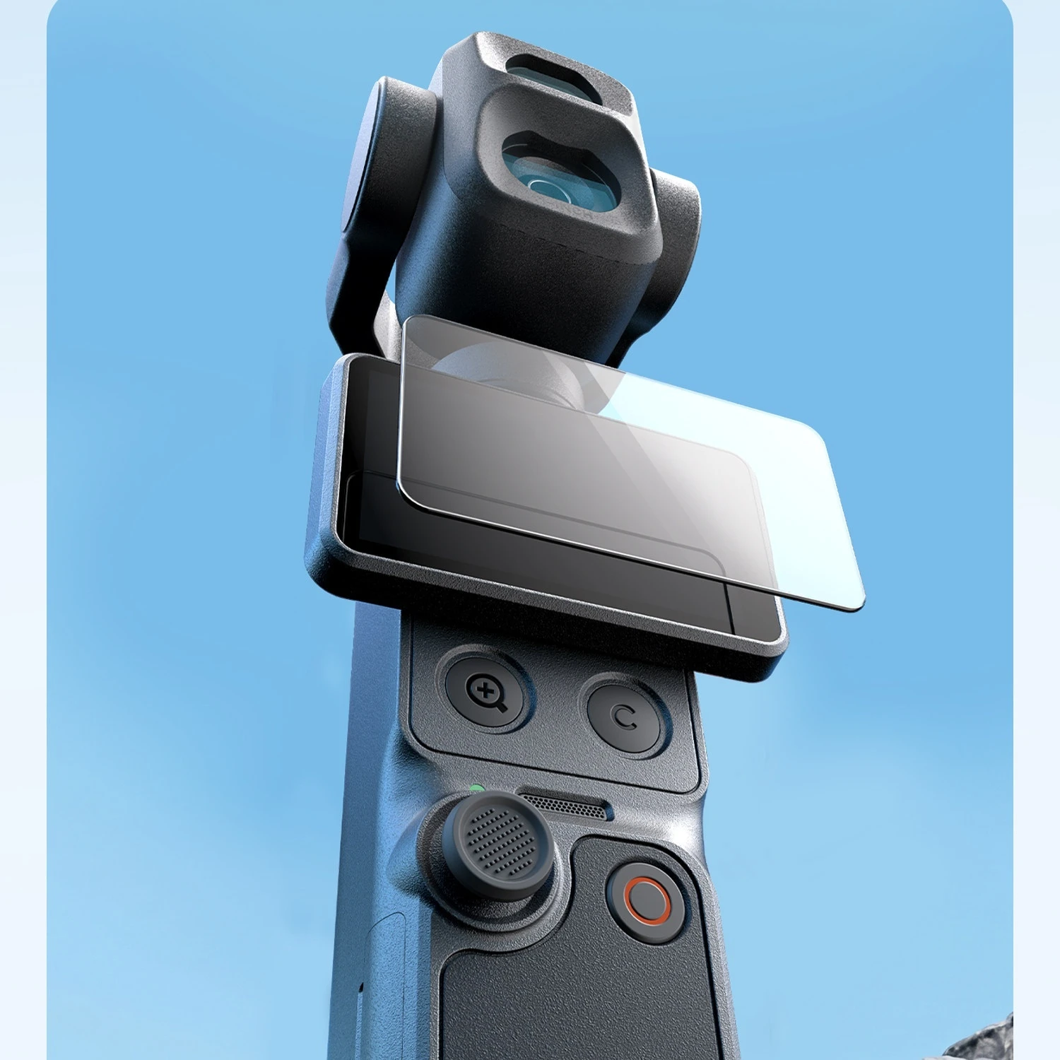 SmallRig für DJI Pocket 4P Schutzhülle Kratzfest Stoßfest Gehäuse Bildschirm- und Objektivschutz Halbumhüllende Schutzhülle – Detail 8