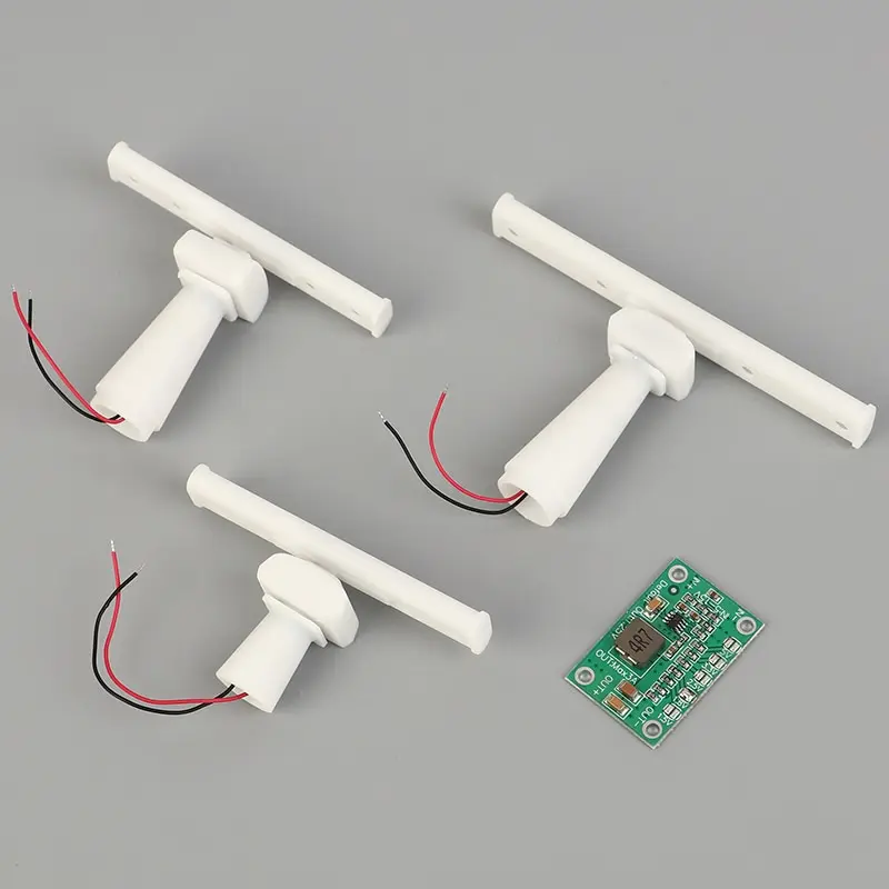 New 1PC RC Simulation Boat Dynamic Radar Shaking Rod Photosensitive Resin 1.5V-1.8V Motor for Ship Model Making Parts Fittings