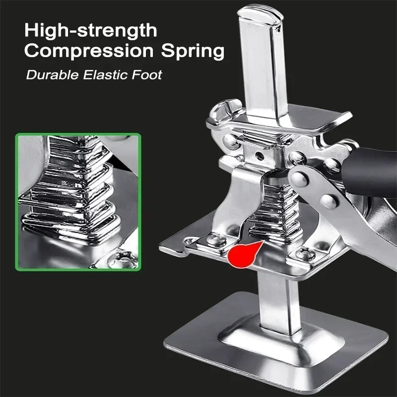 Imagem -04 - Labor-saving Arm Jack Painel de Porta Drywall Lifting Gabinete Board Lifter Ajustador de Altura de Telha Elevador Ferramentas Mão Ferramenta Novo