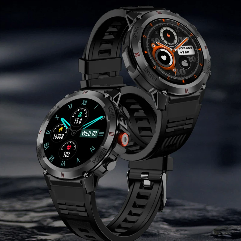 2024 Latest Outdoor Men's Sports Smart Watch 1.46-inch HD Screen Heart Rate Health Monitoring 5.3 Bluetooth Call Smart Watch