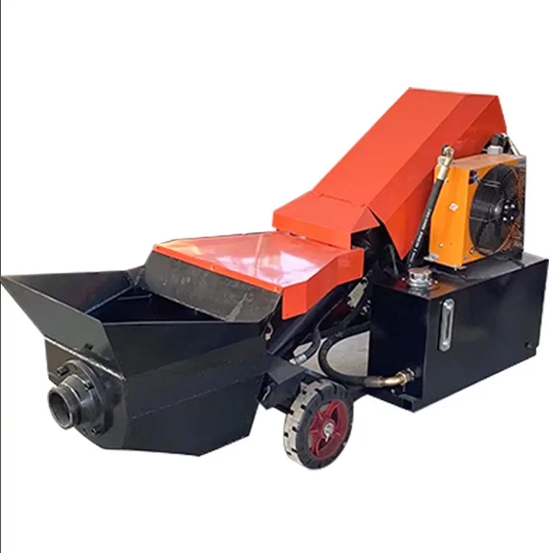 Concrete conveyor pump Small fine stone mortar conveyor pump Secondary structure pouring pump Feeder