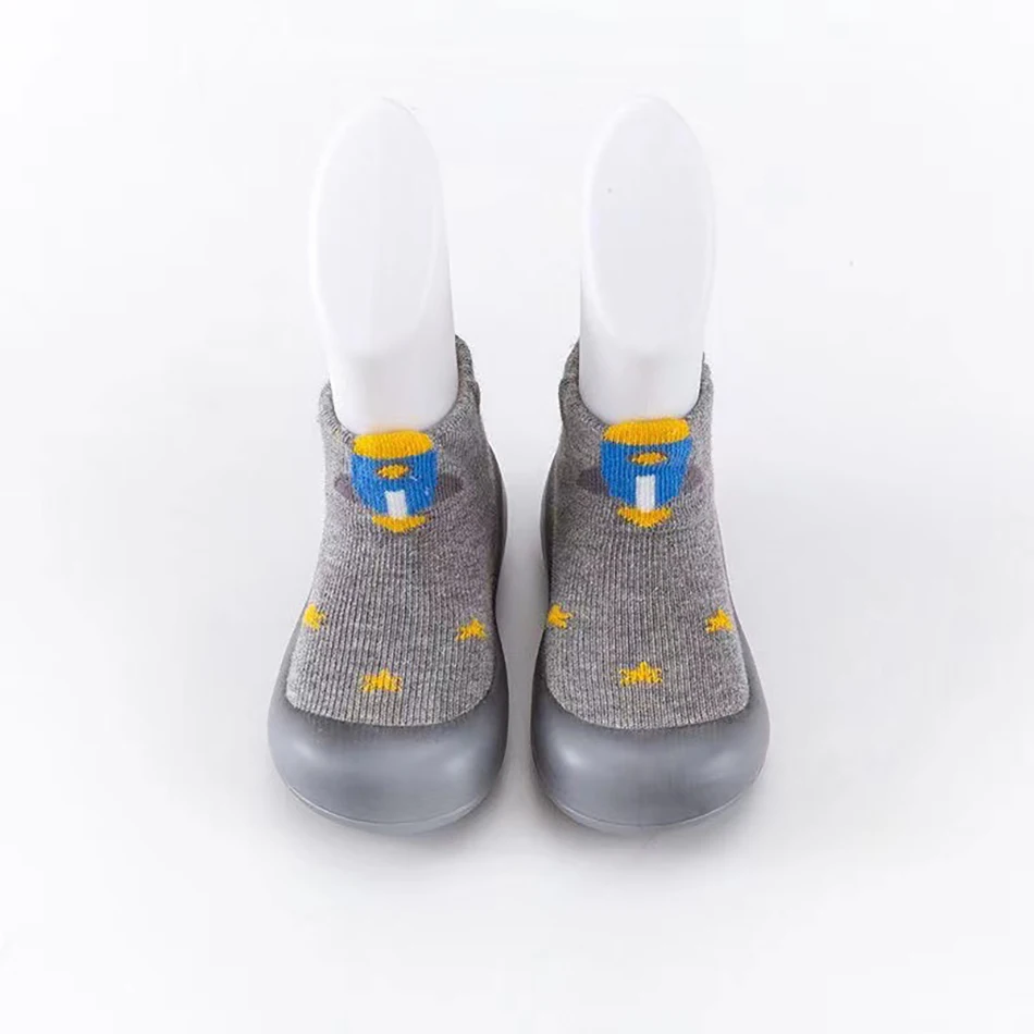 Baby Floor Socks Spring and Autumn Baby Indoor Anti Slip Walking Shoes Newborn Insulated Soft Sole Anti Drop Socks And Shoes