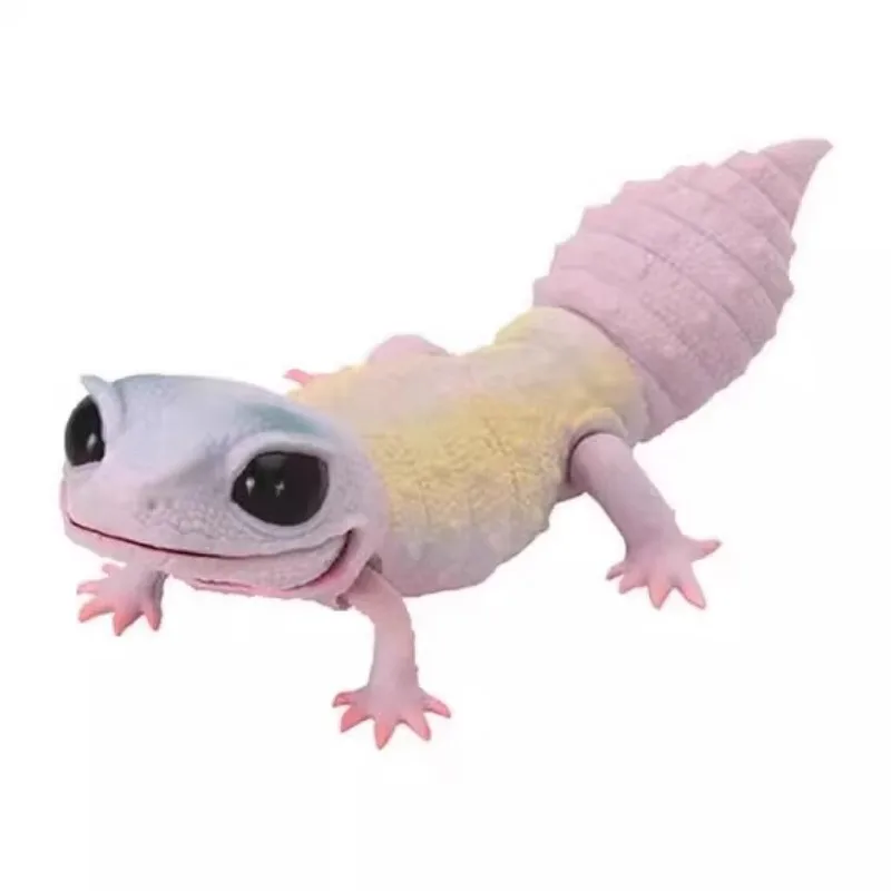 Bandai Japan Genuine Creature Illustrated Fat Tail Shogun Round Tail Gecko Twister Action Figures Kids Toys Boys Gifts