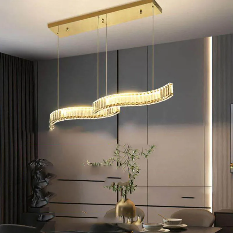 

home decorationPendant lights, luxury crystal living room chandelier, dining room Pendant lamp, ceiling light, indoor lighting