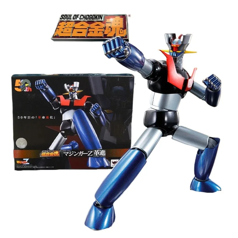 En Stock Bandai Soul of Chogokin GX-105 Mazinger Z Kakumei Shinka Aninm figura terminada de acción completa modelo kit juguete regalos para niños