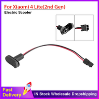 Charger Power Port for Xiaomi 4lite (2nd Gen) Electric Scooter Charging Cable Port Replacement Parts Accessories