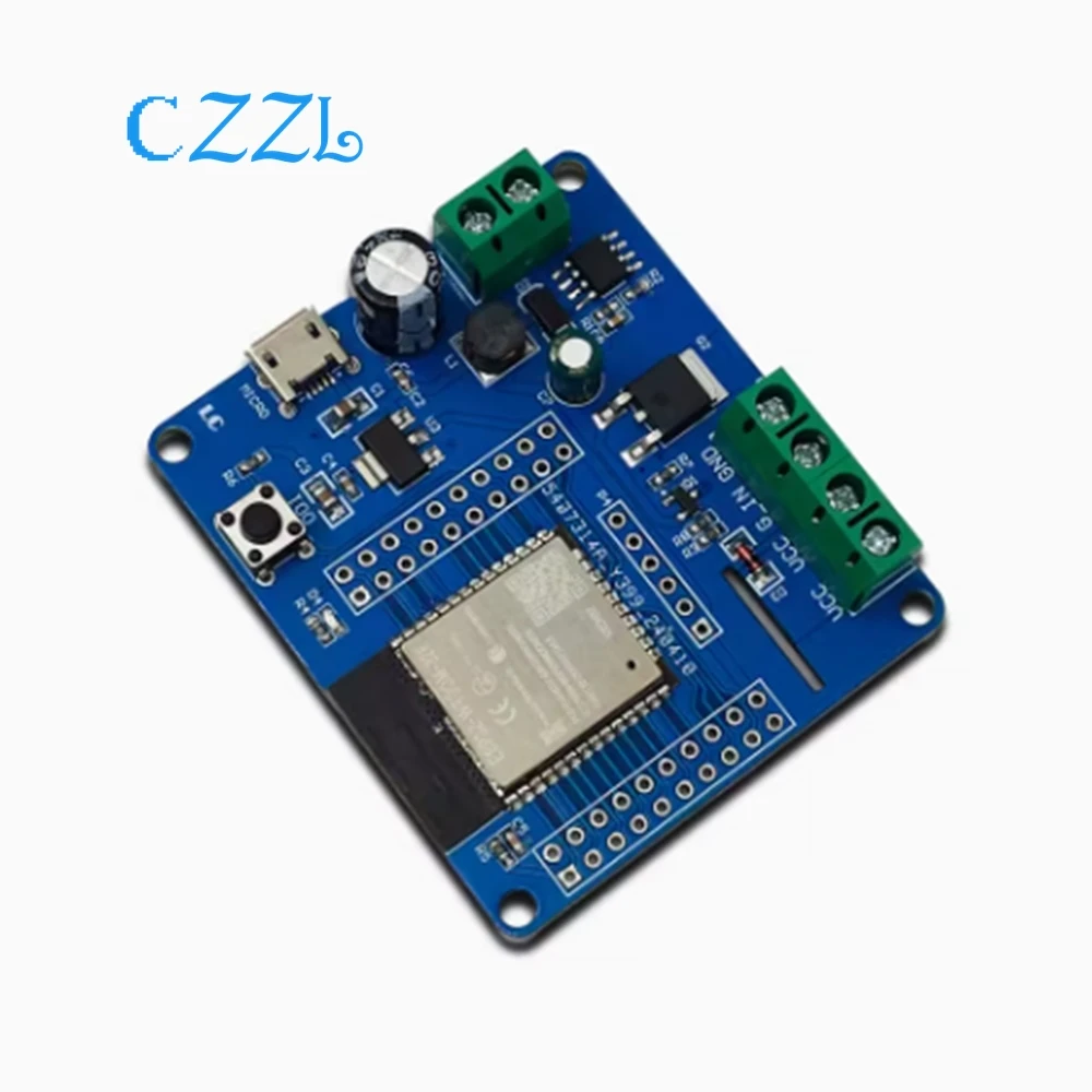 DC powered ESP32-W00M-32E 1 channel MOS switch module 5-80V input development board