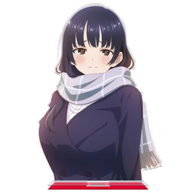The Dangers in My Heart 15CM Classic Anime Scene Acrylic Stand Figure Tabletop Display Ornament Collection Merchandise Keychain