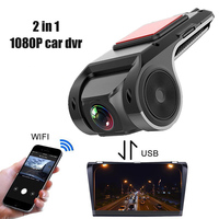 Dash Cam Car DVR WiFi Dashcam 1080P Full HD Auto Drive Loop Video Recorder Vehicle Camera Black Box Registator Night Vision ADAS