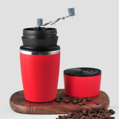 Portable Manual Coffee Bean Grinder Household Hand  Coffee Distributor Kitchen Espresso Leshu Coffee Store Moedor De Cafe