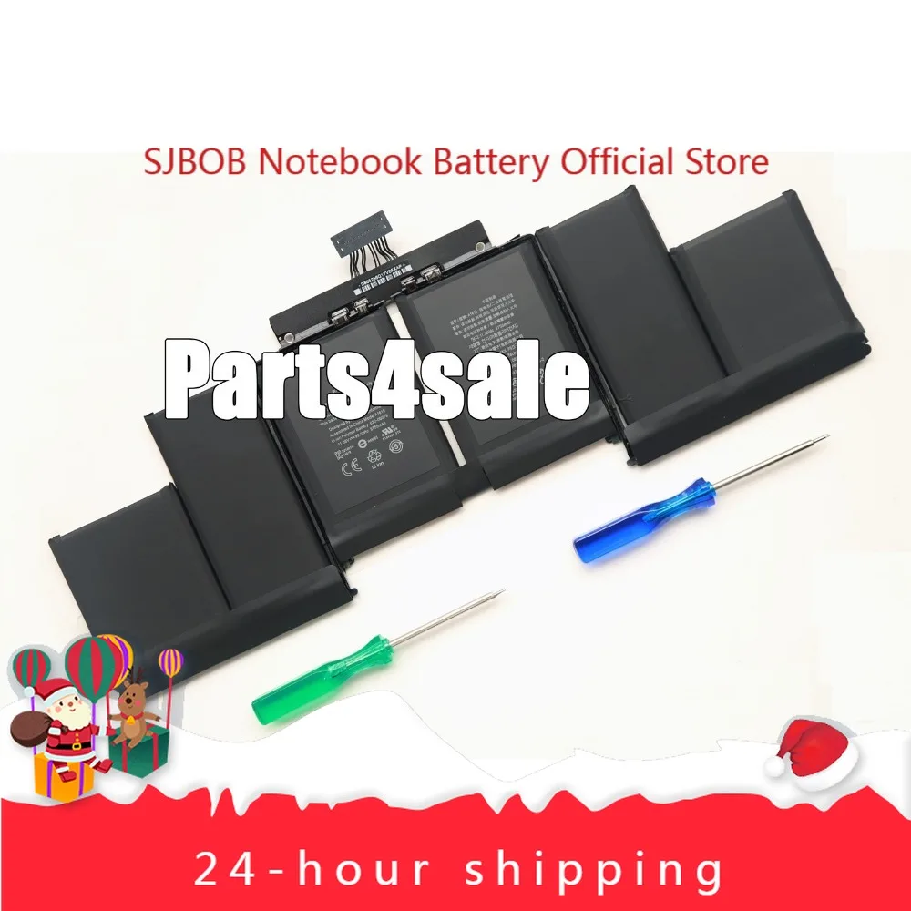 

New A1618 Battery for Apple MacBook Pro 15" Retina A1398 2015 year laptop battery