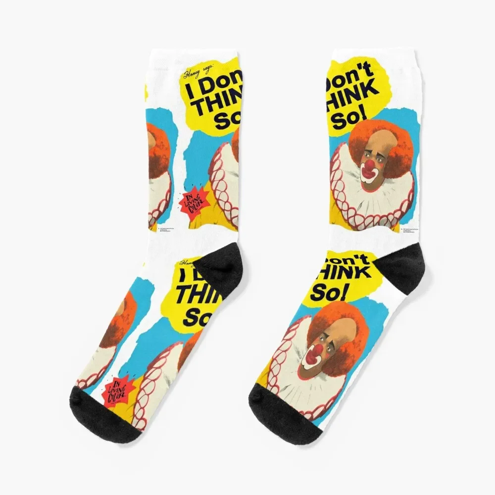 

1990 Homey D, Clown Vintage Homey Says I Don't THINK So! Clasic 90s Pop Culture Comedy TV Show Damon Wayans In Living Colo Socks