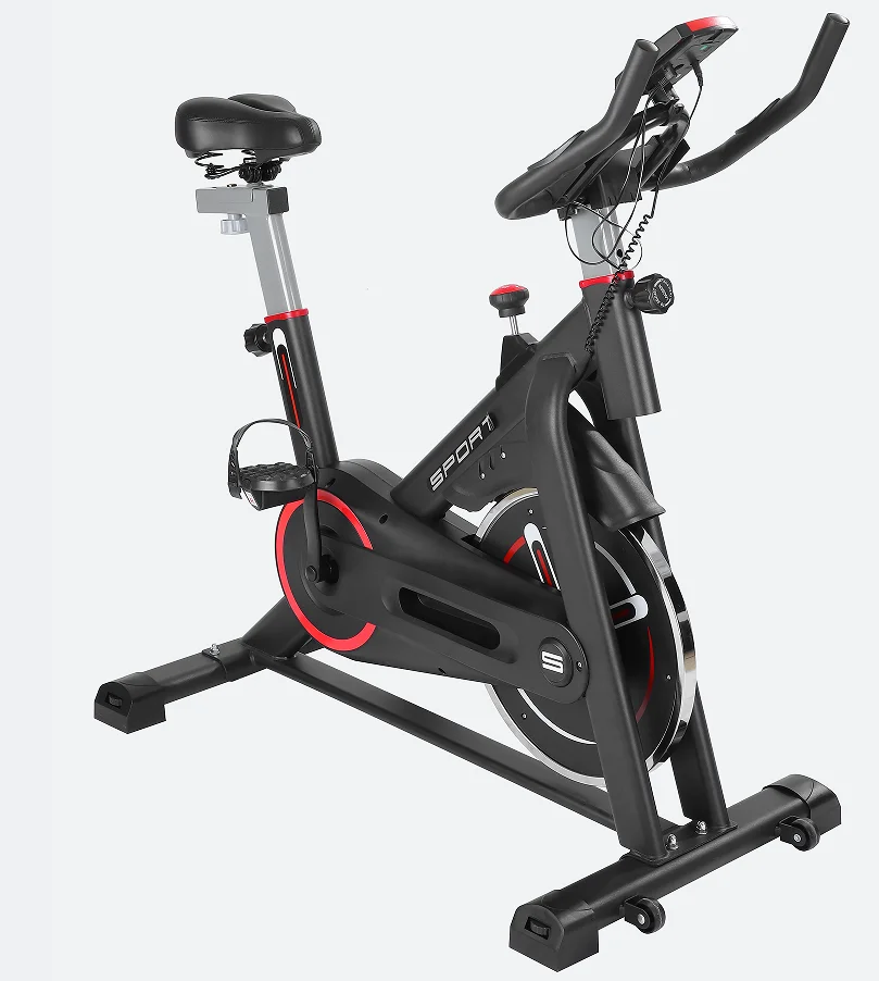 for Silent Indoor Fitness Spin Bike for Home Gym Exercise Weight Reduction Indoor Cycling Equipment with 150kg Max Load Weight