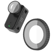 Protector de lente de vidrio óptico, Protector de lente antiarañazos extraíble, tapa de lente protectora duradera para DJI Osmo Nano