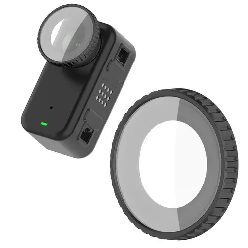 Protector de lente de vidrio óptico, Protector de lente antiarañazos extraíble, tapa de lente protectora duradera para DJI Osmo Nano