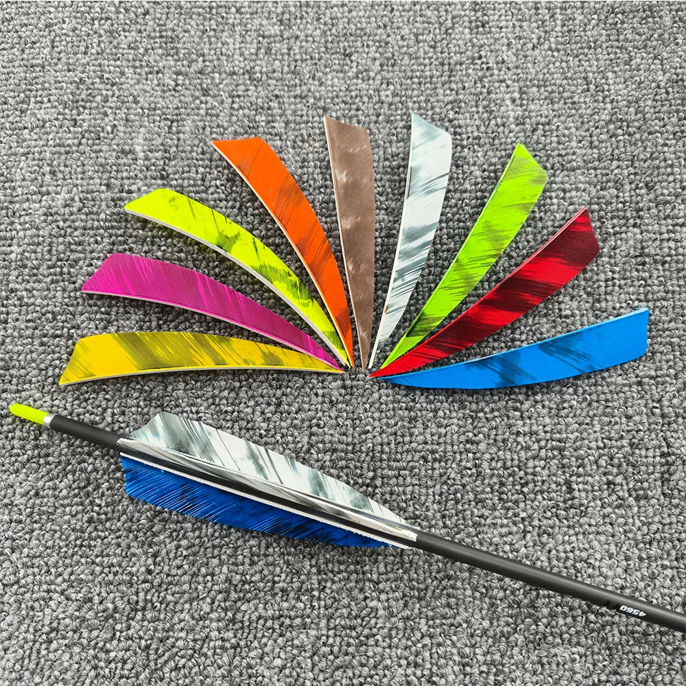 

36pcs Arrow Feather 4inch Real Turkey Archery Feather For DIY Arrow Accessories Hunting ﻿shooting Archery