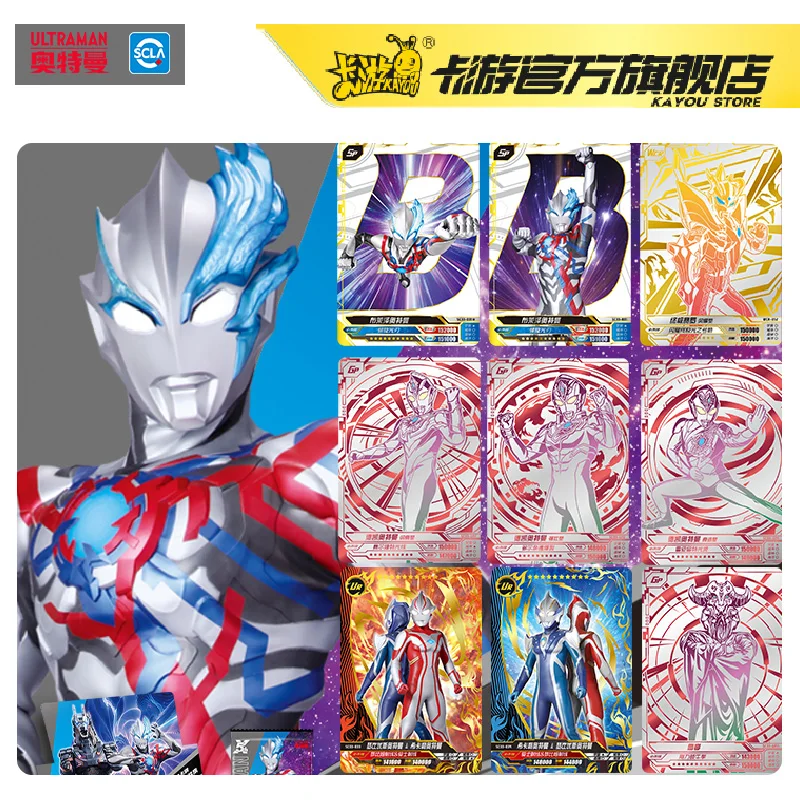 

Оригинальная карточка Kayou Ultraman Box, карточная книга Deluxe Edition 33Rd Bullet процесс бронзирования, коллекционная карточка, Мультяшные игрушки, подарок на день рождения