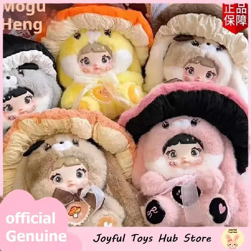 

Genuine Nommi 400% Mushroom Hat Series Mystery Box Nommi V2 Bunny Blind Box Kawaii Anime Doll Surprise Bag Action Figure Toys
