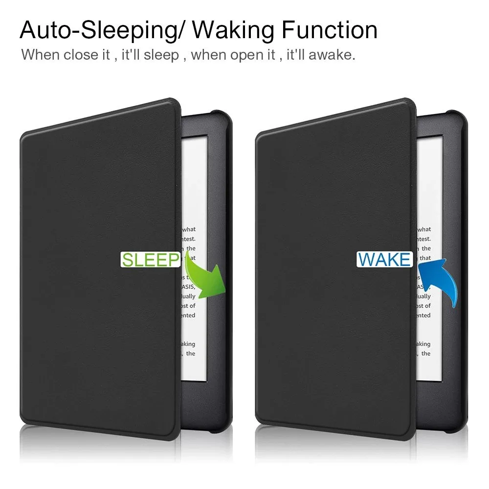 Auto Wake/Sleep 6 Inch E-Reader Case Anti-fall Wear-resistant Protective Shell Shockproof Slim for Kindle 2024 12th Gen