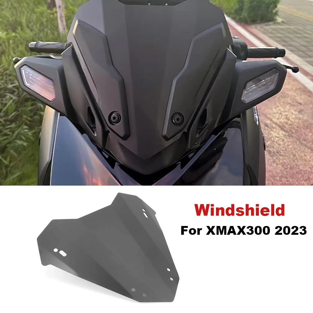 

﻿ For YAMAHA XMAX300 XMAX 300 X-MAX300 X-MAX 300 2023 Motorcycle Windshield Wind Deflector Screen Shield Visor