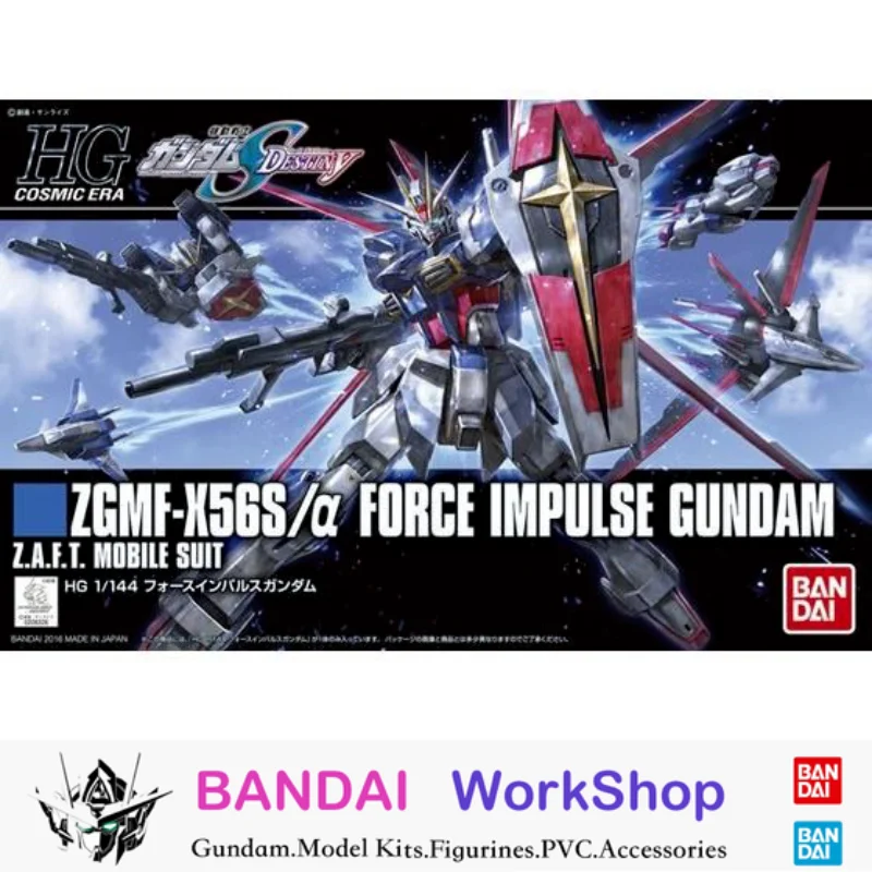 

Bandai Original 1/144 HGCE Froce Impulse GundamAction Figure Assembly Model Kit Collectible Gifts