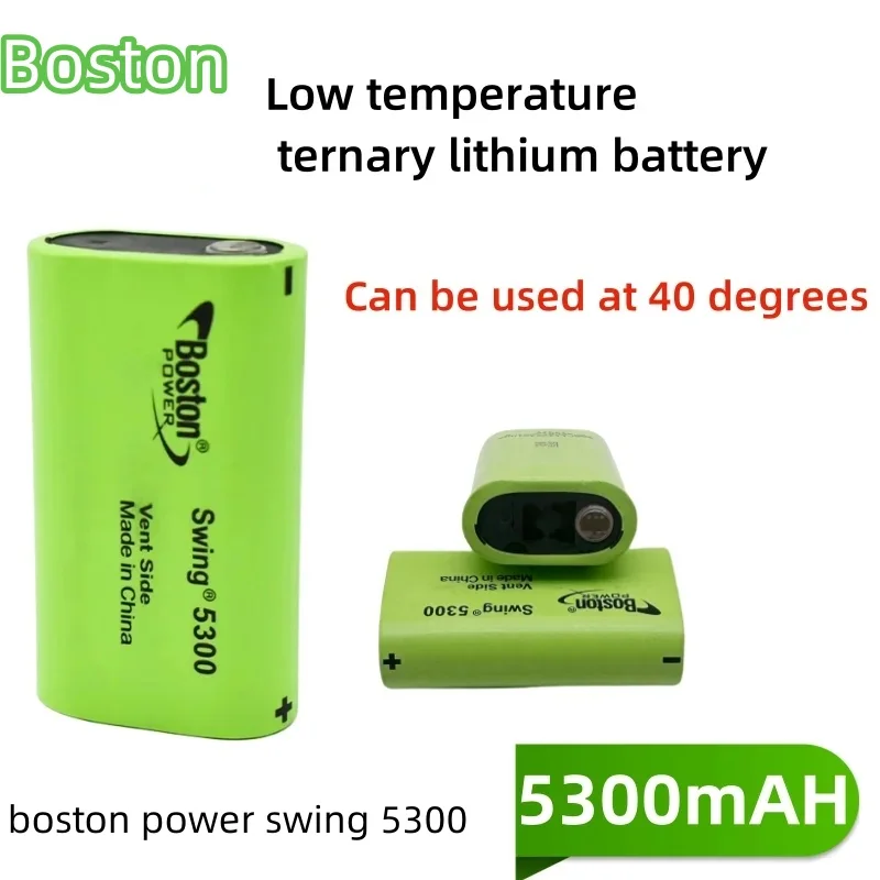 New Original Battery For BOSTON POWER SWING 5300 5300mAh 3.7V Low Temperature Fuel Lithium Batteries Cell 13A Discharge