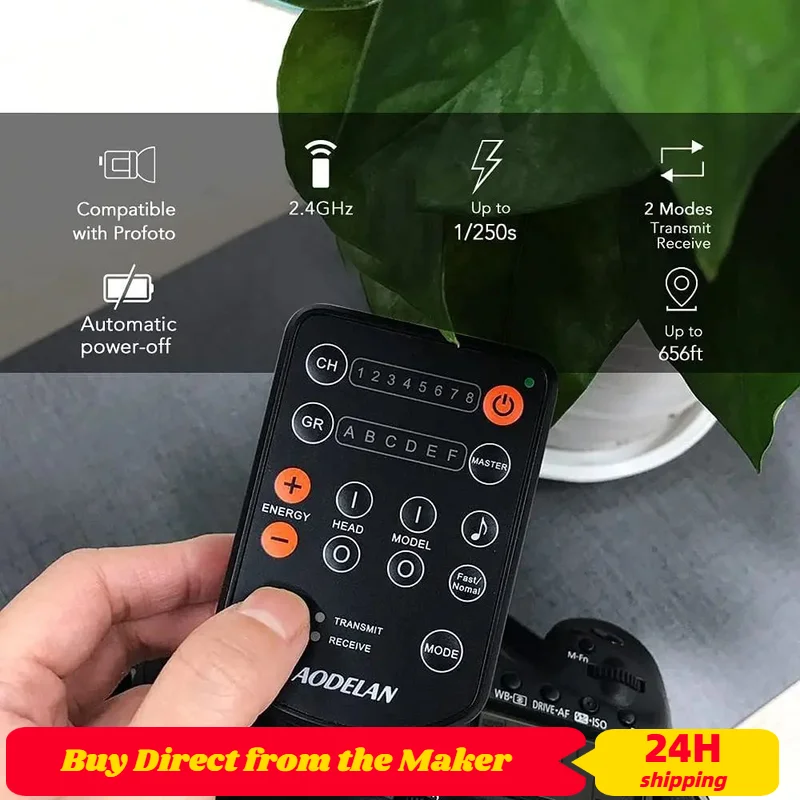 

Фоторесивер, совместимый с Profoto A1 B2 B10 D2 B1X A1X D1 Pro-10, замена пульта дистанционного управления Profoto Air