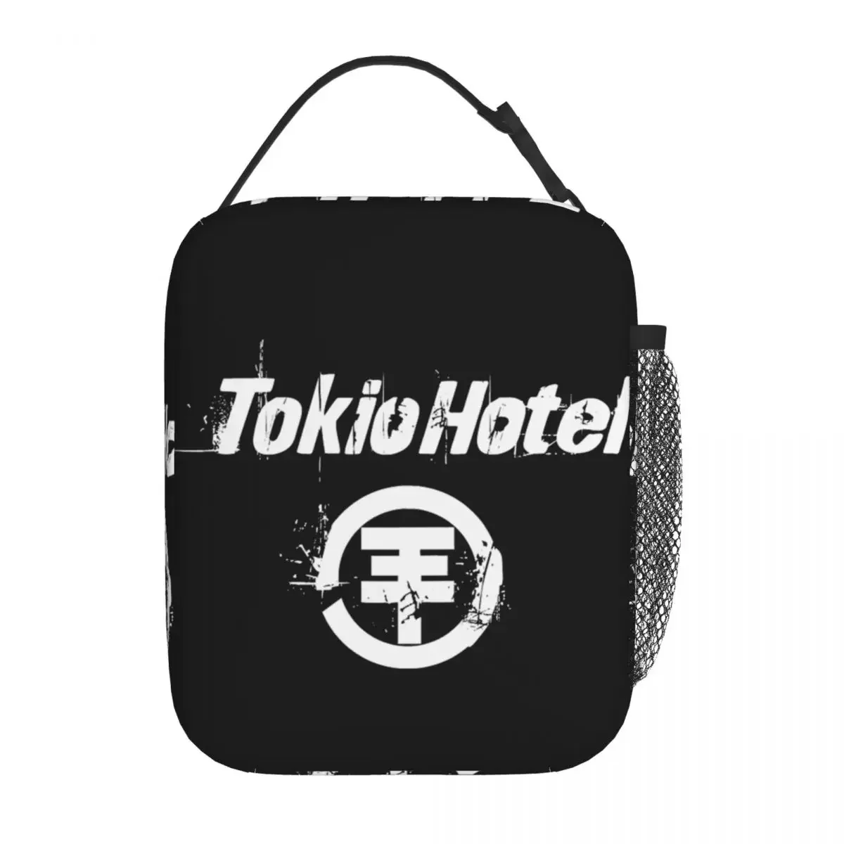 Tokio Hotel Insulated Lunch Bags Leakproof Lunch Container Thermal Bag Tote Lunch Box College Picnic Bento Pouch