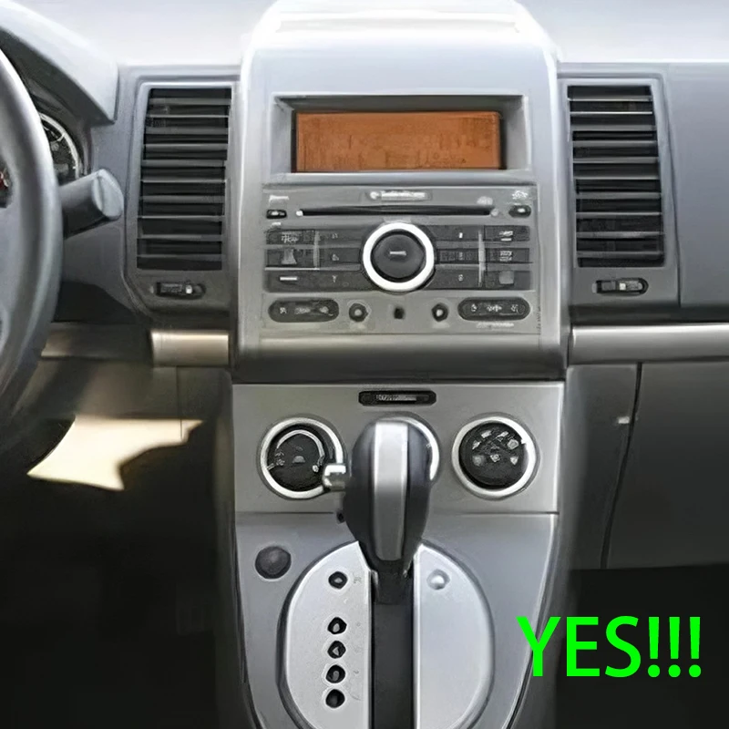 7'' For Nissan Sentra 2007-2012 Car Radio 4G SIM Wireless Android 15 Auto GPS Google Map 2DIN BT Steering Wheel Control FM Wifi
