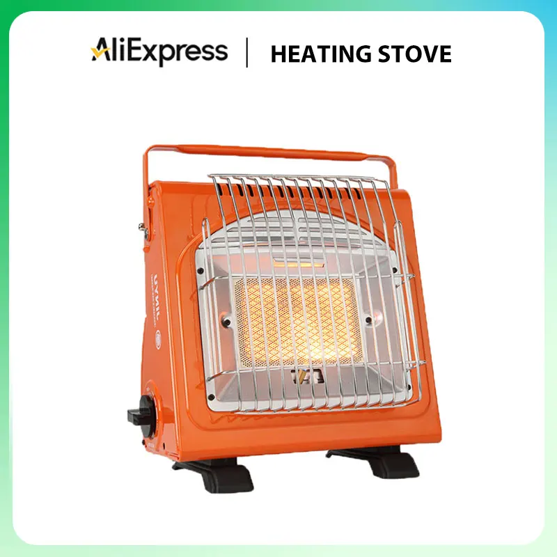 Outdoor Heating Stove Outdoor Windproof Card Stove Cooking Tea and Water Stove Camping Tent Heater Oven Gas Stove