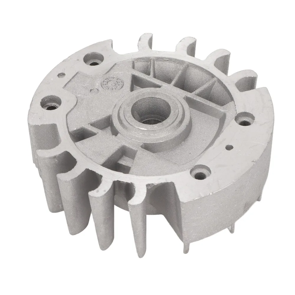 Aluminium Alloy Chainsaw Flywheel Compact Easy to Install Replacement Part Grey for STIHL 017 018 MS170 MS170C MS180 MS180C