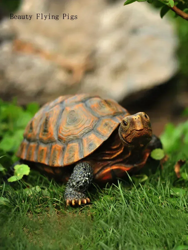 Simulation animal animal turtle ornaments garden outdoor courtyard Pool Pond Rockery Fish Tank Decorative Resin Sculpture