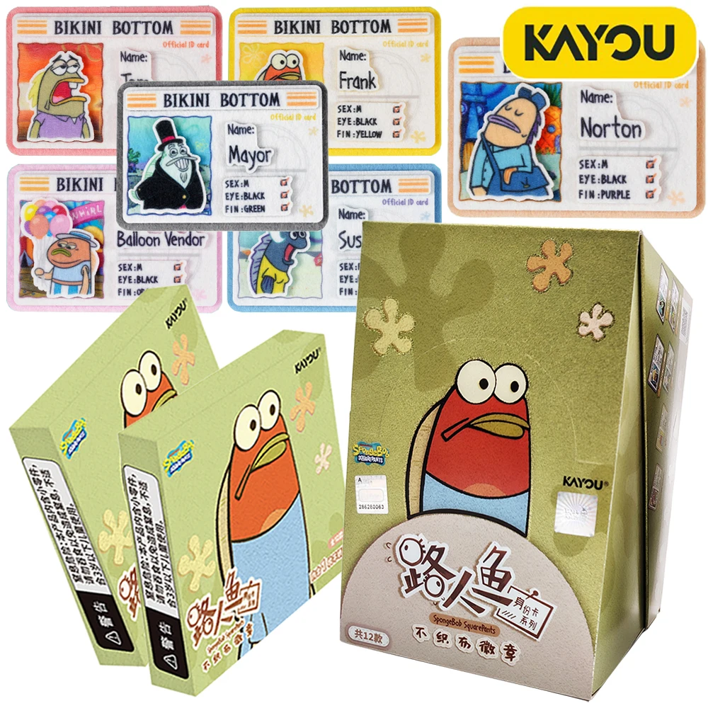 

Новый KAYOU, оригинальная коллекция квадратных штанов Губка Боб, нетканый значок, кулон, повседневная комедийная анимированная периферия, детские подарки