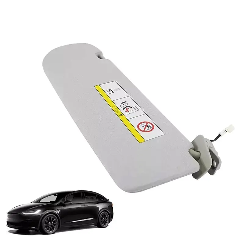 Car Interior Sun Visor Sun Shade LH For Tesla Model 3 / Model Y 2017-20 Part Number: 1088738-01-I ,1088738-21-I-T48C