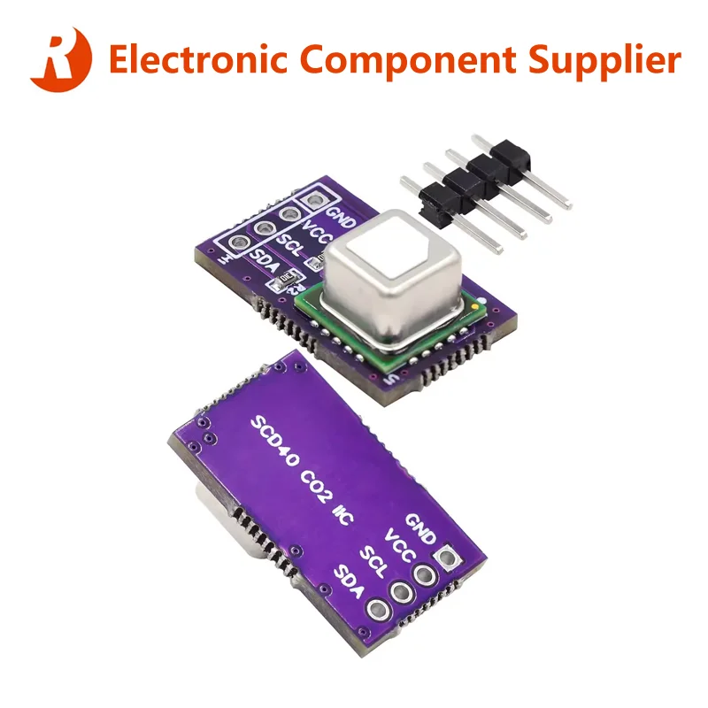 Gas Sensor Module Detects CO₂ Carbon Dioxide Temperature And Humidity in One Sensor SCD40 SCD41 I₂C Communication BRAND NEW