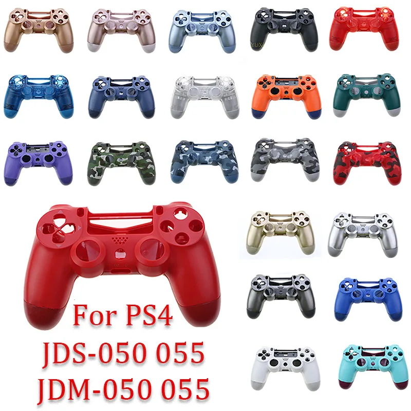 

YUXI 1PC High Quality DIY Full Shell Case Housing For PS4 5.0 Controller Replacement Parts Joystick JDS-050 055 JDM 050 JDM 055