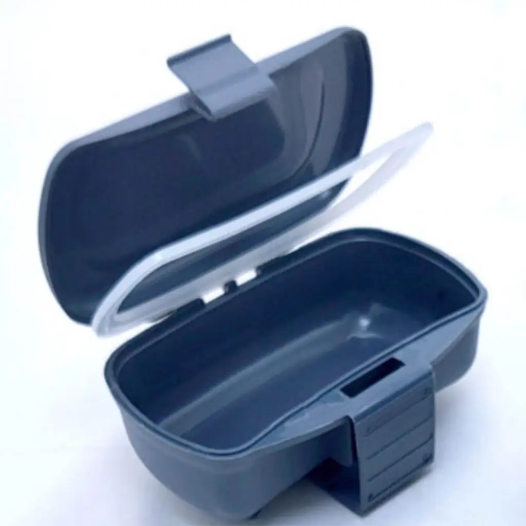 Fishing Tackle Lure Box Waist Hanging Durable Plastic Organizer Large Storage for River Lake Fishing